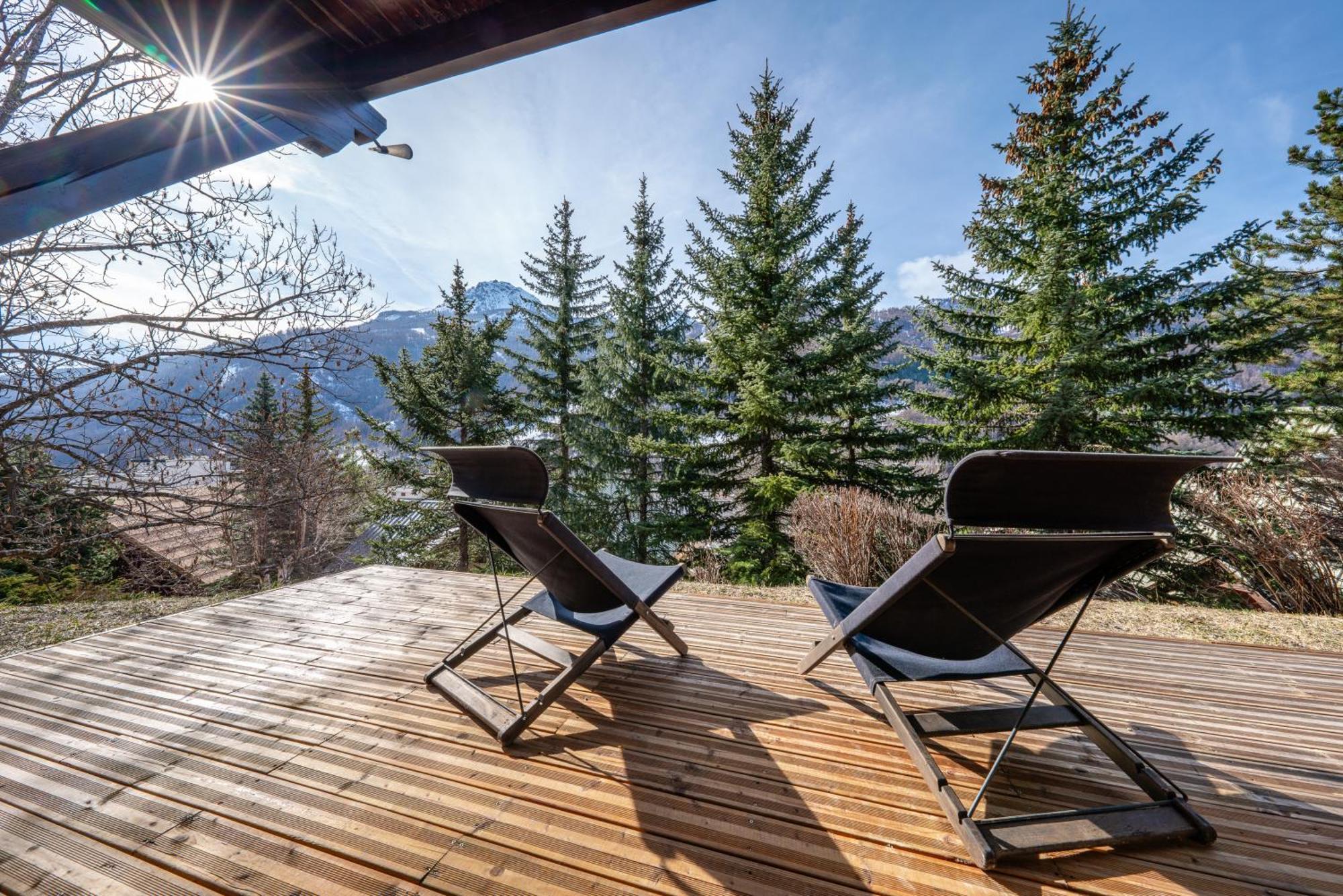 Serre Chevalier Studio 30 M2 Coin Montagne A 8 Minutes Des Pistes 생샤프리 외부 사진